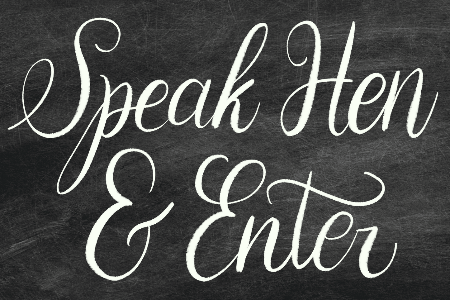 Speak Hen